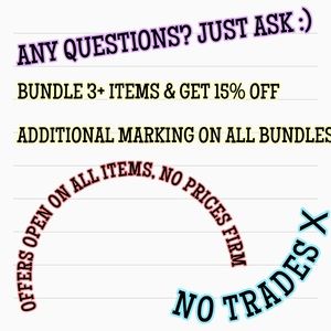 GREAT DEAL ON ALL BUNDLES ‼️‼️